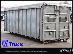 POL OSTEG Abrollcontainer 47,5m³,  Mulde, Dachplane, Portaltür