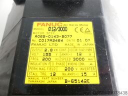 Fanuc A06B-0143-B077 AC Servo Motor SN: C017A2464