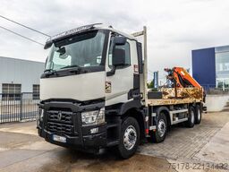 RENAULT C 380 DXI+Palfinger 26 T/m+5EXT.