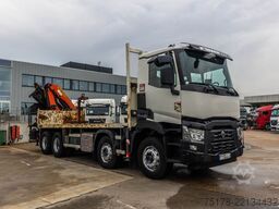 RENAULT C 380 DXI+Palfinger 26 T/m+5EXT.