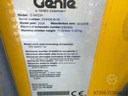Genie Z34/22N Hoogwerker Knikarmhoogwerker