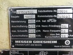 Messer Griesheim US150E500