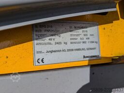 Jungheinrich EFG 216 / 2026 Batterie refurbished/ Lastschutzgit