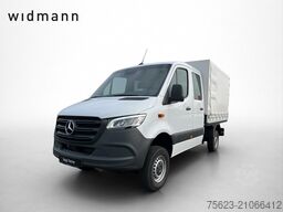 Mercedes-Benz Sprinter 319 CDI 4x4 Doka Pritsche  Klima LED AHK