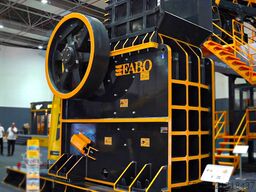 FABO Jaw Crusher stone crushing machine 320-600 t/h