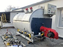 LOOS U-HD 1600kg/h  10bar weishaupt g7 burner