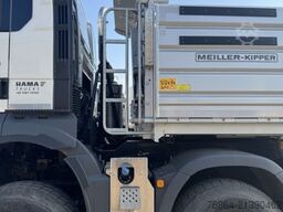 MAN TGS 35.520 3-SEITENKIPPER, 8X4,  MEILLER-GESTEINSKIPPER, RETARDER