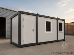 Bürocontainer / Wohncontainer Bürocontainer Modell Sun-1