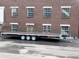 Brian James Trailers CONNECT 476-6024-35-3-12 | TRIDEM 600X243CM 3500KG HOCHLADER | SCHWARZ