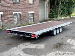 Brian James Trailers CONNECT 476-6024-35-3-12 | TRIDEM 600X243CM 3500KG HOCHLADER | SCHWARZ
