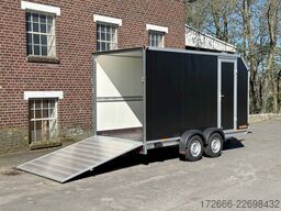 Vezeko TK C 27.40 | BLACK | RAMPE | SEITENTÜR 405X184X205CM 2700KG AERO KOFFERANHÄNGER