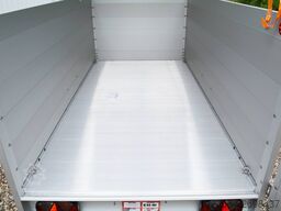 Koch-Anhänger 4.13 | ALUBODEN 250X125X95CM 1300KG | TÜR | 3XBWE | DECKELANHÄNGER