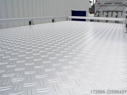Koch-Anhänger 4.13 | ALUBODEN 250X125X95CM 1300KG | TÜR | 3XBWE | DECKELANHÄNGER
