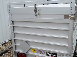 Koch-Anhänger 4.13 | ALUBODEN 250X125X95CM 1300KG | TÜR | 3XBWE | DECKELANHÄNGER