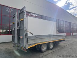 Möslein TTS 11 Schwebheim  Tandemtieflader, Breite Rampen, Wenig Benutzt