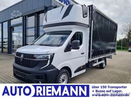 Renault Master Pritsche Schiebe Plane Schlafkabine