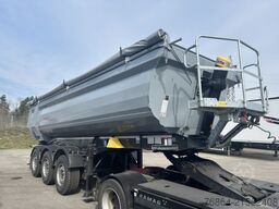 SCHWARZMüLLER STAHLRUNDMULDE 25 M³, LIFTACHSE, ROLLPLANE, SAF ACHSEN, SOFORT VERFüGBAR
