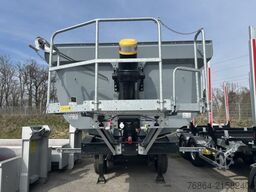 SCHWARZMüLLER STAHLRUNDMULDE 25 M³, LIFTACHSE, ROLLPLANE, SAF ACHSEN, SOFORT VERFüGBAR