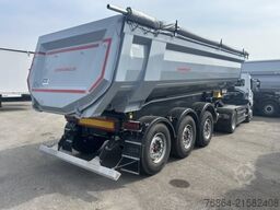 SCHWARZMüLLER STAHLRUNDMULDE 25 M³, LIFTACHSE, ROLLPLANE, SAF ACHSEN,  SOFORT VERFüGBAR