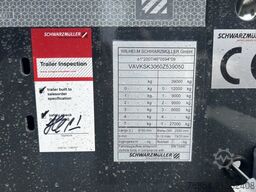 SCHWARZMüLLER STAHLRUNDMULDE 25 M³, LIFTACHSE, ROLLPLANE, SAF ACHSEN, SOFORT VERFüGBAR