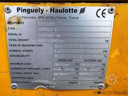 Haulotte Compact 8 Electric, 8.2m Working Height, 350kg Cap