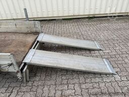 KOCH Baumaschinenanhänger / Rampen / TÜV April 2027
