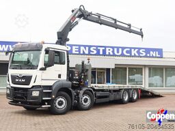 MAN TGS 35.360 Oprijwagen + HIAB 228 E3 Kraan 8x2