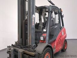 Linde H 50/600 Diesel Triplex Zinkenversteller