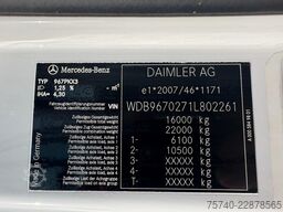 Mercedes-Benz Atego 1623 + LOADLIFT 2000 KG + 8,15 METER BOX ...