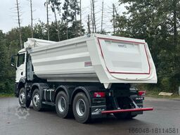 MAN TGS 41.440 BB 8X4 Euromix Mulden Kipper HARDOX