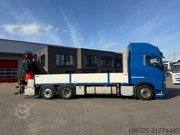 VOLVO FH 500 6x2 Container Pritsche Fassi F455 Kran