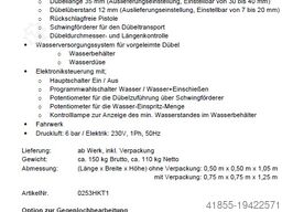 Gannomat DübelJet + Leimangabegerät