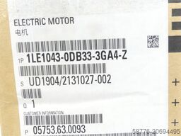 Siemens 1LE1043-0DB33-3GA4 - Z Niederspannungsm. SN UD1904/2131027-002 - ungebr.