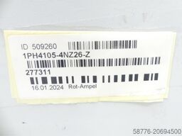 Siemens 1PH4105-4NZ26 - Z Servomotor ID: 509260 SN: 277311