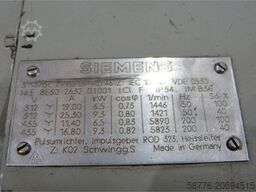 Siemens 1PH5107-4CF46-Z   3~ Motor