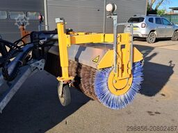 Unimog U400 met Schmidt SK350 veegmachine