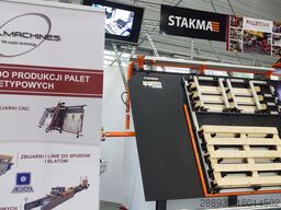 Pallets CNC nailing machines + robot 