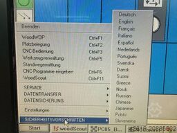 HOMAG BAZ 322 / 40 K with edge banding