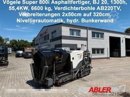 VÖGELE Super 800i Asphaltfertiger AB220TV bis 3,20m