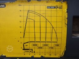 SCANIA R620 V8 Pritsche + PALFINGER 22002EH Kran