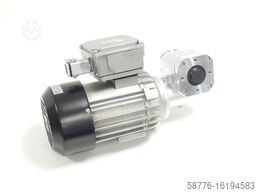 Rexroth MNR: 3 842 547 992 Motor 3842548306 SN:B17387474 + Aufsteckgetriebe