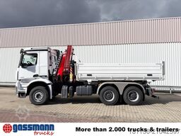 Mercedes-Benz Arocs 3348 K 6x4, Kran Fassi F255A.2.24,