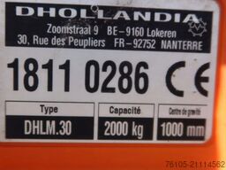 MAN TGL 12.250 Bakwagen + Laadklep DHollandia 2000 kg