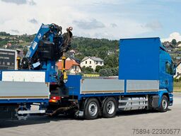 SCANIA R 450 * FASSI F365 RA + FUNK + Anhänger*TOP