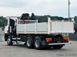 RENAULT C 430 *KIPPER 5,40m*HIAB X-HIDUO 188 + FUNK *6x4