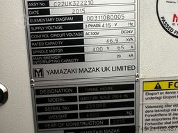 Mazak Quick Turn Nexus 250 MS II + live tools
