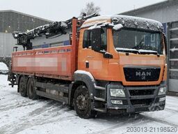 MAN TGS 26.400 6x2 Pritsche Kran HIAB 166K PRO