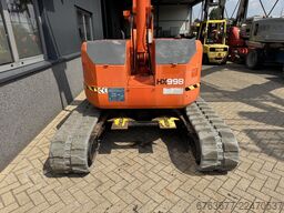 HITACHI HX99B-2 Rups hoogwerker telescoop NONMARKING 2008 KUBOTA DIESEL 11M Werkhoogte