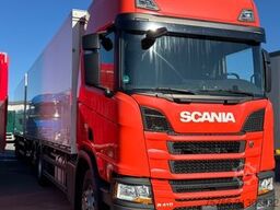 SCANIA R 410 / 2xLBW / LENKACHSE / DURCHLADEKOMPLETTZUG