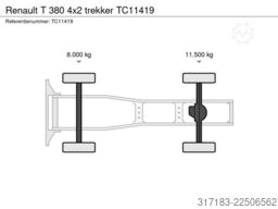 Renault T 380 4x2 trekker